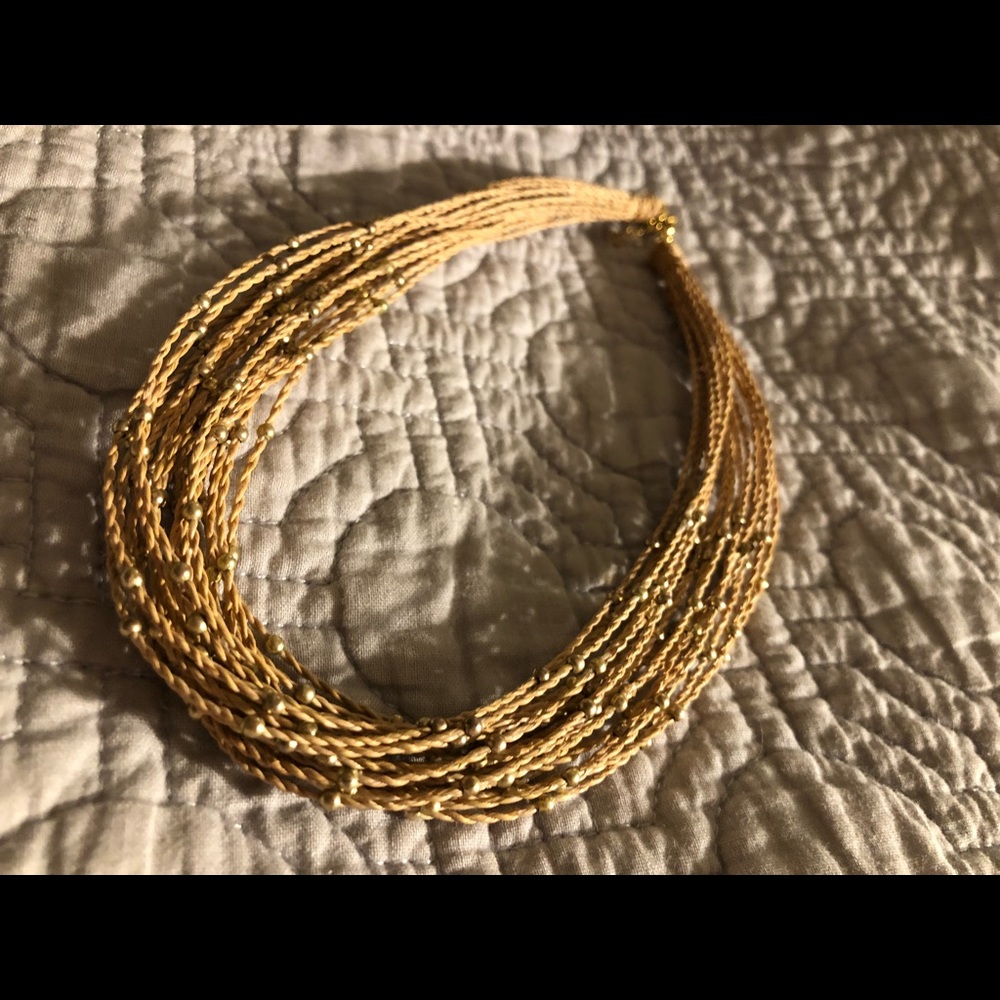Unique Natural Fiber Necklace